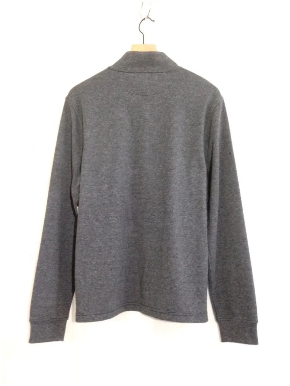 J.Crew Men’s Soft-knit, Half-zip Pullover Sample in Grey- Med - NWT  If new, thi